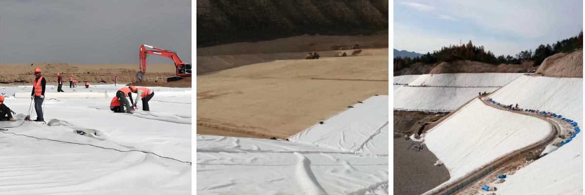 نسيج الصرف الجيوتكسيلي غير المنسوج نسيج الصرف الجيوتكسيلي غير المنسوج